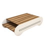 Hanah Home Mesa de Centro Cool - Nogal y Blanco
